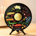 Holidays, gifts Vintage Vinyl Record Anniversary & Birthday Display Board