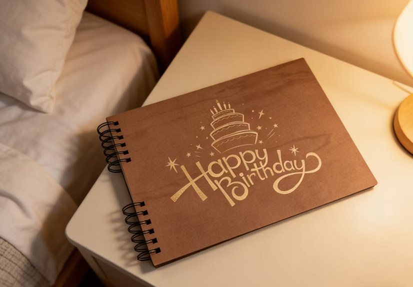 Personalized Photo Album Happy Birthday Book