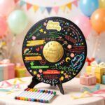 Holidays, gifts Vintage Vinyl Record Anniversary & Birthday Display Board