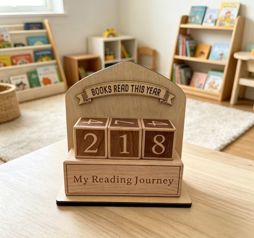 Holidays, gifts Beech Wood Reading Counter