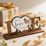 Holidays, gifts Valentine's Day Gift Wooden Ornament Anniversary Couple