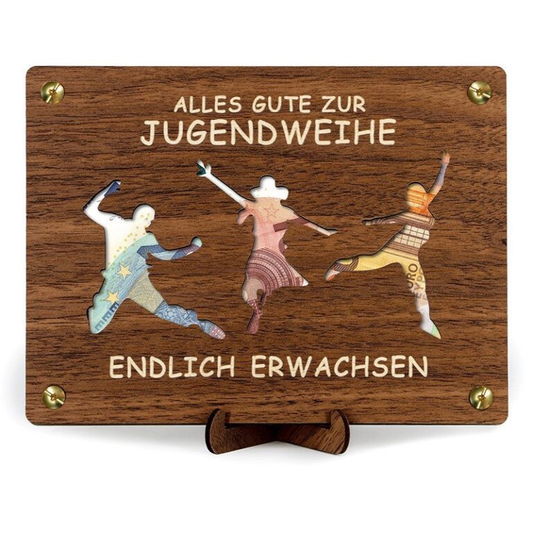 Holidays, gifts DIY Wooden Craft Youth Dedication Gift Money Clip