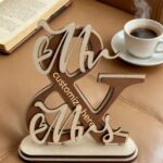 Wedding Supplies Wooden Wedding Supplies Desktop Letter Ornament