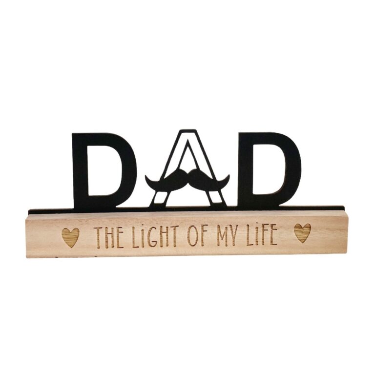Holidays, gifts Father's Day Mother's Day Letter Wooden Ornament Creative Home Desktop Ornament