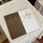 Wedding Supplies Wooden Wedding Vow Book
