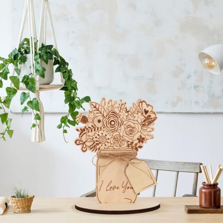 Holidays, gifts Mother's Day DIY Handmade Wooden Disc