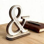 Wedding Supplies Wooden Wedding Supplies Desktop Letter Ornament