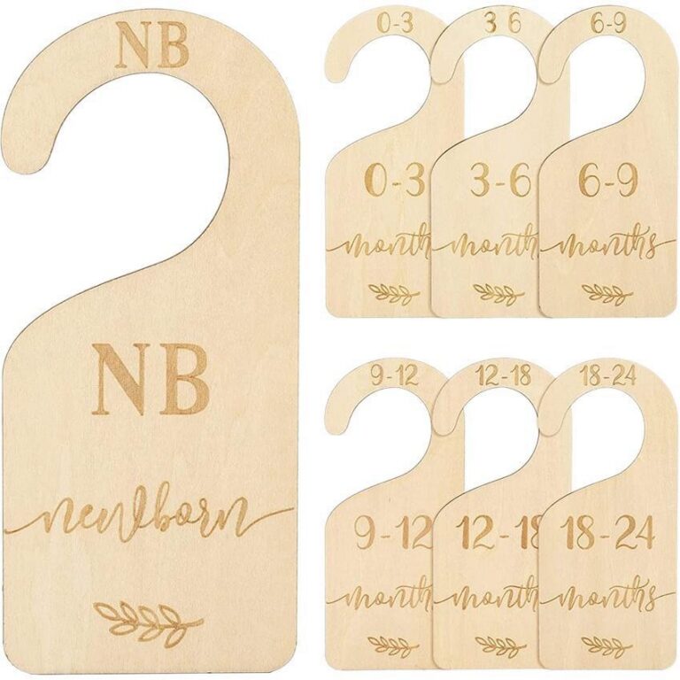 Infant Baptism Baby Wardrobe Divider Infant Wooden