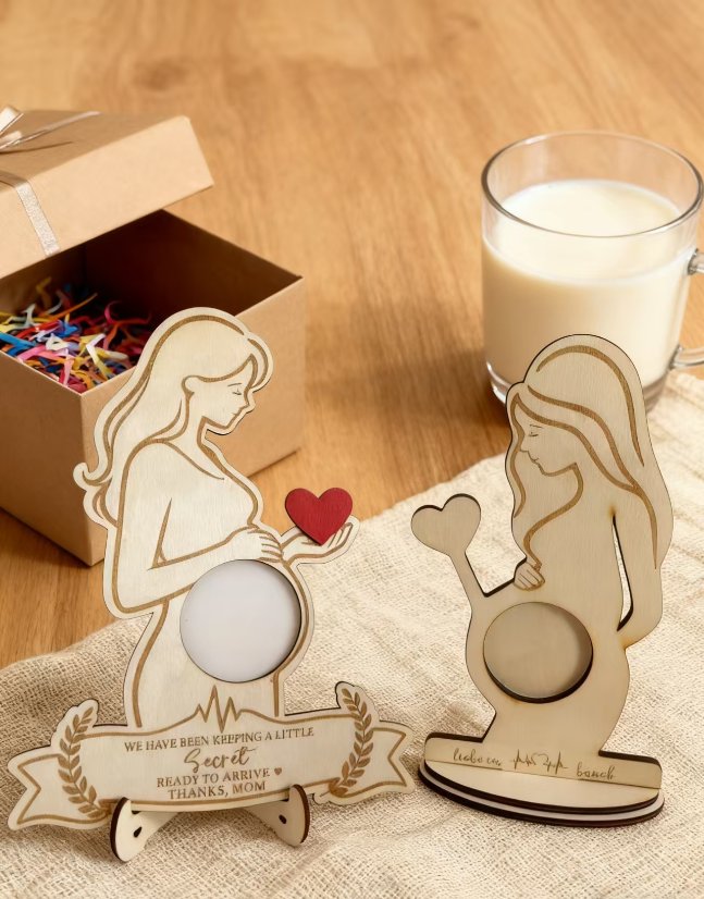 Infant Baptism Baby Infant Birth Commemorative Wooden Craft