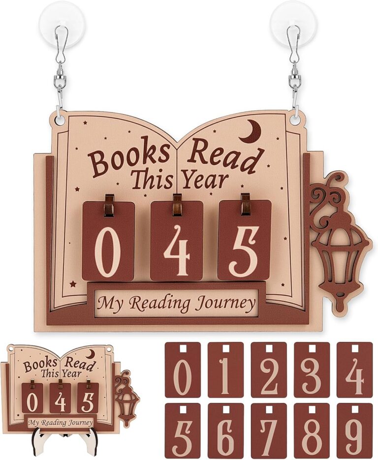 Holidays, gifts Wooden Bookshelf Decoration Wall Hanging