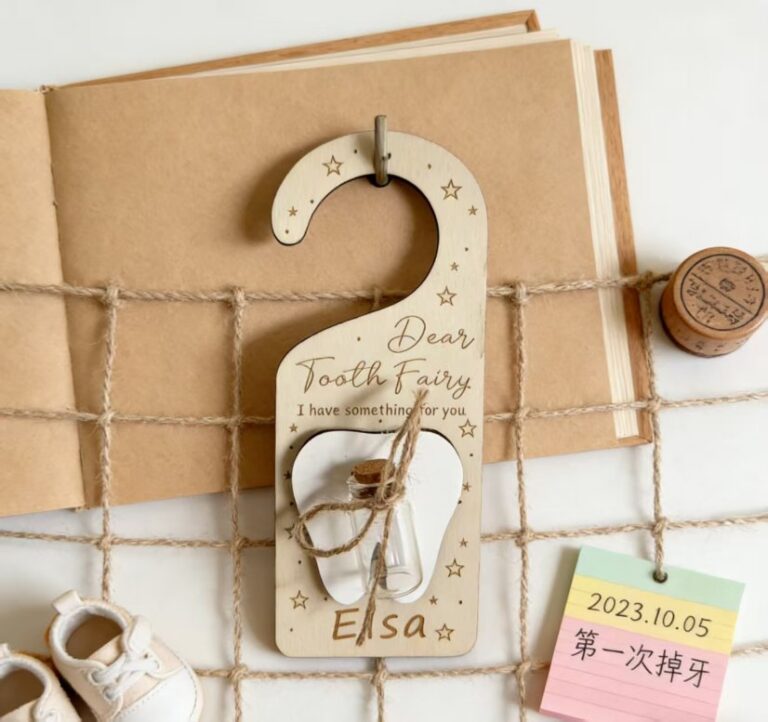 Holidays, gifts Children's Tooth Fairy Door Hanger Pendant