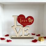 Holidays, gifts Valentine's Day Gift Wooden Ornament Anniversary Couple
